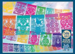 Papel Picado Day of the Dead Jigsaw Puzzle