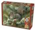 Gray Squirrel Winter Jigsaw Puzzle