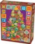 Christmas Tree Quilt Christmas Jigsaw Puzzle