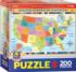 Map of the United States of America Educational Jigsaw Puzzle