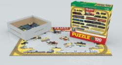 Trains Nostalgic & Retro Jigsaw Puzzle