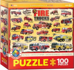 Fire Trucks Vehicles Jigsaw Puzzle