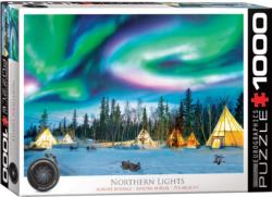 Northern Lights Landscape Jigsaw Puzzle