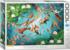 Colorful Koiscape Fish Jigsaw Puzzle