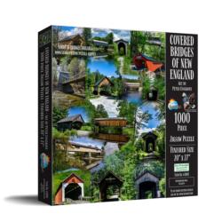 Covered Bridges of New England Landscape Jigsaw Puzzle
