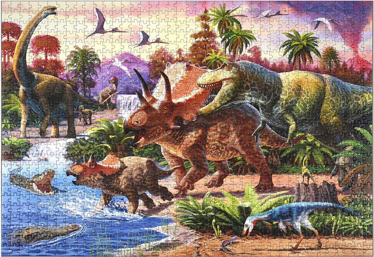 Dinosaurs - Scratch and Dent Dinosaurs Jigsaw Puzzle
