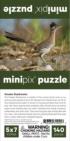 Greater Roadrunner MiniPix® Puzzle Birds Jigsaw Puzzle