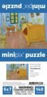 The Bedroom MiniPix® Puzzle Fine Art Jigsaw Puzzle
