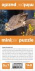 Great Horned Owl MiniPix® Puzzle Birds Jigsaw Puzzle