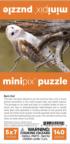 Barn Owl MiniPix® Puzzle Birds Jigsaw Puzzle