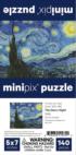 Starry Night MiniPix® Puzzle Fine Art Jigsaw Puzzle