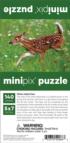 White-tailed Deer MiniPix® Puzzle Forest Animal Miniature Puzzle
