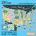 USA Map Puzzle Maps / Geography Jigsaw Puzzle