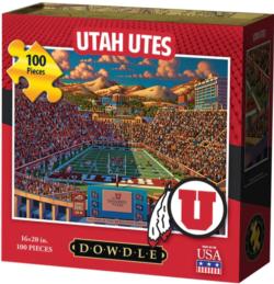 Utah Utes Sports Jigsaw Puzzle