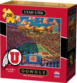 Utah Utes Mini Puzzle Sports Jigsaw Puzzle
