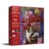 Cats and Flowers four Chinoiserie Cats Jigsaw Puzzle