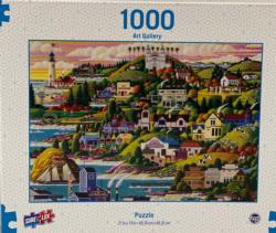 Castle Country Lighthouse Jigsaw Puzzle