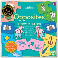 Opposites Puzzle Pairs Animals Children's Puzzles