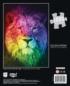 Polygon Portrait King of the Jungle Jungle Animals Jigsaw Puzzle