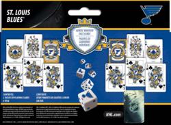St. Louis Blues 2-pack Playing Cards & Dice Set