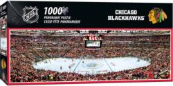 Chicago Blackhawks NHL Stadium Panoramics Center View Sports Jigsaw Puzzle