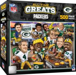 Green Bay Packers All-Time Greats - Scratch and Dent Famous People Jigsaw Puzzle