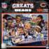 Chicago Bears NFL All - Time Greats  Sports Jigsaw Puzzle