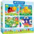Lil Puzzler 4-pack 48pc Puzzles Jigsaw Puzzle