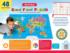 Educational - World Map Maps & Geography Floor Puzzle