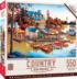 Peaceful Easy Evening Boats Jigsaw Puzzle