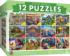 12-Pack - Artist Gallery Bundle - Scratch and Dent Animals Jigsaw Puzzle