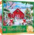 Holiday - Country Christmas Farm Jigsaw Puzzle