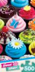 Cupcake Delight Dessert & Sweets Jigsaw Puzzle