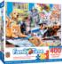 Family Time - Puzzling Gone Wild Puzzle Cats Jigsaw Puzzle
