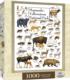 Mammals of Yellowstone National Park Forest Animal Jigsaw Puzzle