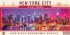 New York 1,000 Piece Panoramic Puzzle Skyline / Cityscape Jigsaw Puzzle