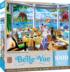 Belle Vue - Seaside Dining View Boats Jigsaw Puzzle