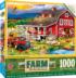 Farm & Country - Baryyard Crowd 1000pc Puzzle Farm Jigsaw Puzzle