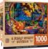 A Scary Night Outside Halloween Jigsaw Puzzle