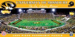Missouri Tigers NCAA Stadium Panoramics Center View Sports Jigsaw Puzzle
