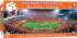 Clemson Tigers NCAA Stadium Panoramics Center View Sports Jigsaw Puzzle