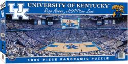 Kentucky Wildcats NCAA Stadium Panoramics Basketball Center View Sports Jigsaw Puzzle