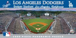 Los Angeles Dodgers MLB Stadium Panoramics Center View Sports Jigsaw Puzzle