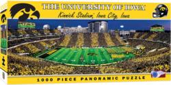 Iowa Hawkeyes NCAA Stadium Panoramics Center View Sports Jigsaw Puzzle