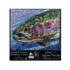 Stained Glass Rainbow Trout Fish Jigsaw Puzzle