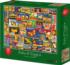 Fruits & Veggies Nostalgic & Retro Jigsaw Puzzle