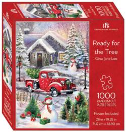 Ready for the Tree Christmas Jigsaw Puzzle