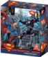Lenticular Superman vs Electro Movies & TV Jigsaw Puzzle