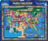 Family Vacation Maps / Geography Jigsaw Puzzle