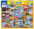 A Day At The Beach - Scratch and Dent Collage Jigsaw Puzzle